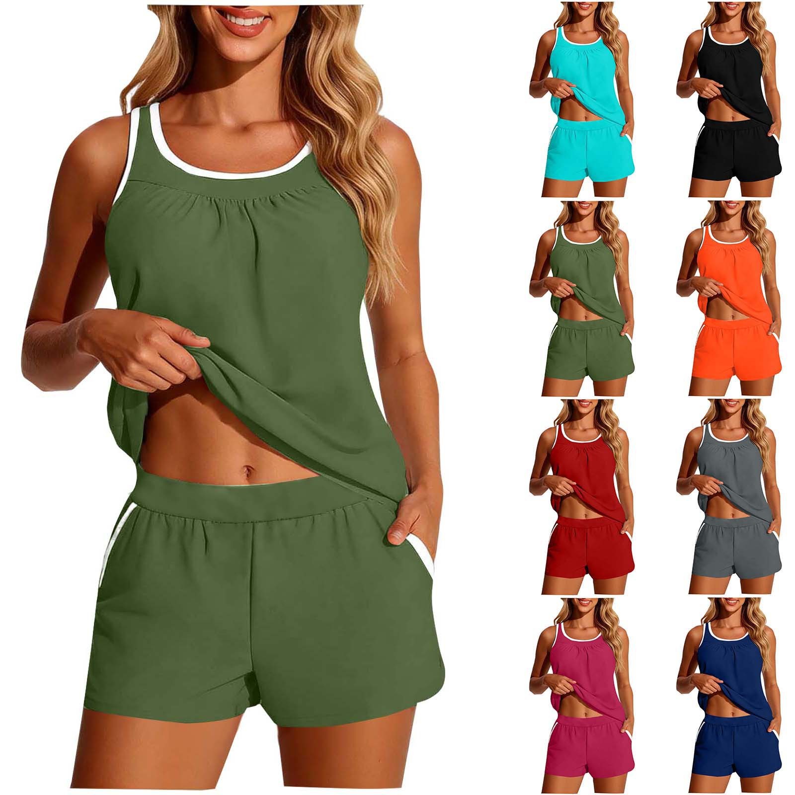 Tops - Женский комплект из двух предметов: купальник-танкини