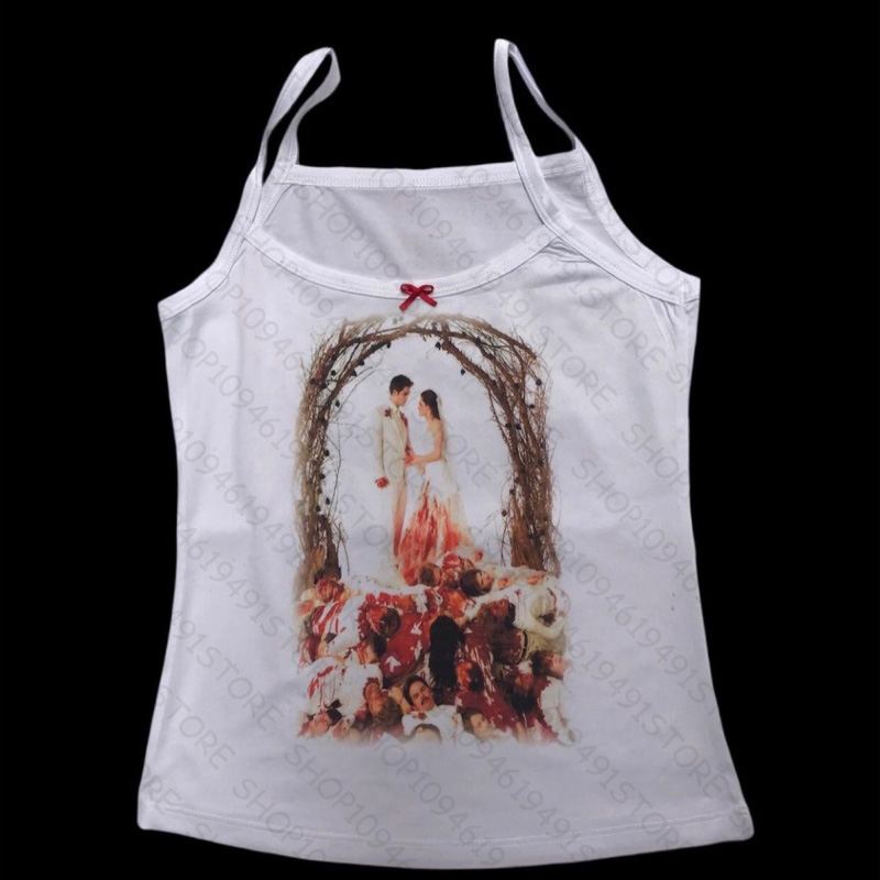 Y2K Graphic Baby Tee Crop - Майки с графикой аниме в стиле
