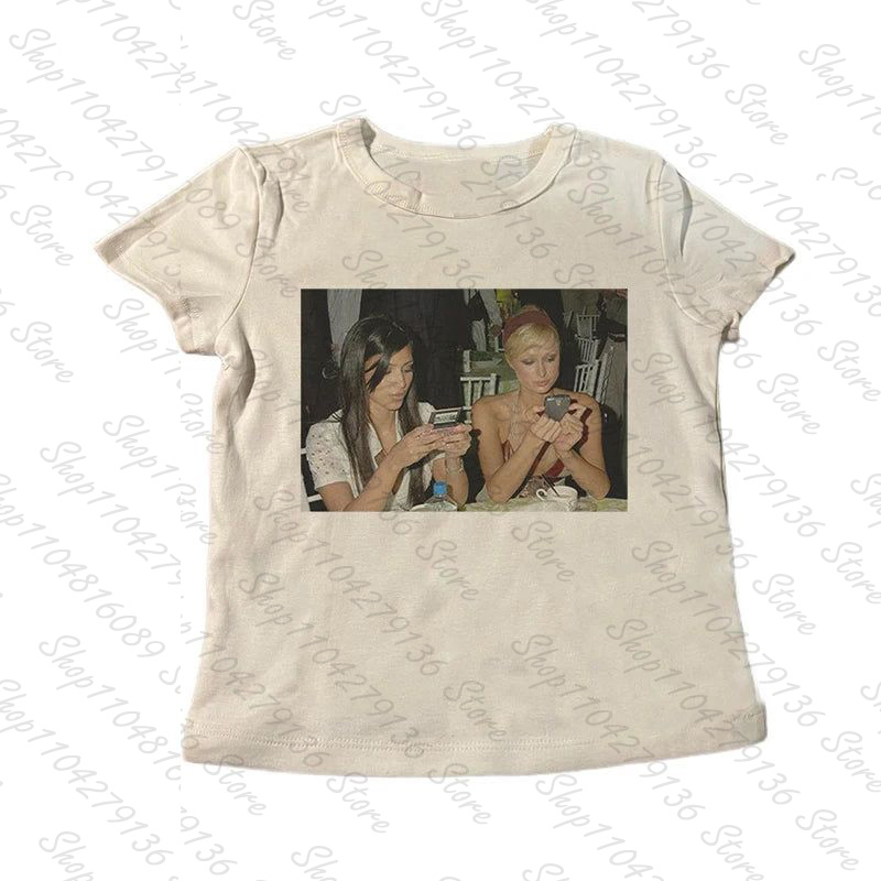 Женские укороченные футболки в – обзор и цена Y2K Graphic Baby Tee Crop