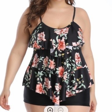 Женский танкини с цветочным пр – обзор и цена Tops