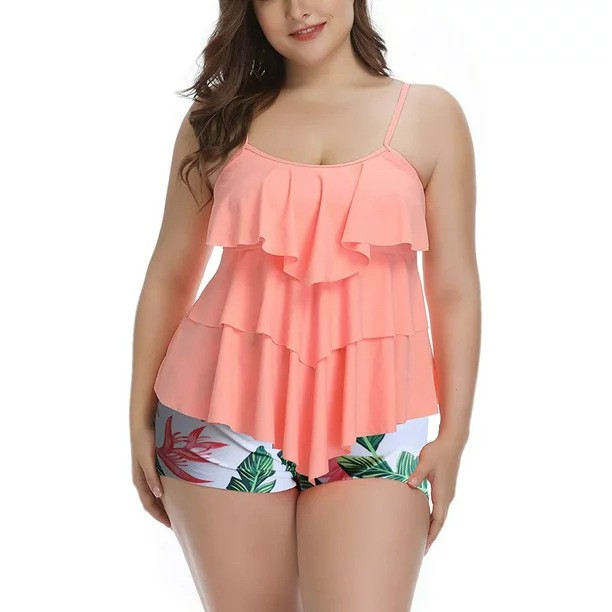 Женский танкини с цветочным пр – обзор и цена Tops