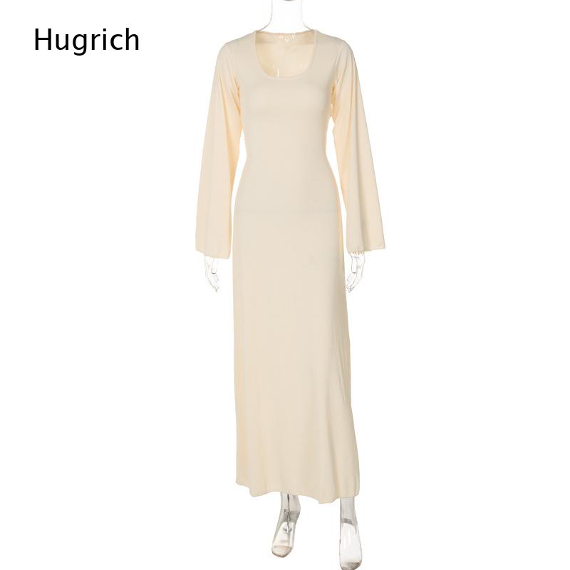 Элегантное женское трикотажное – обзор и цена Bodycon Long Sleeve Ribbed Dress