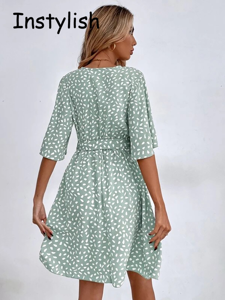 Повседневное мини-платье в гор – обзор и цена French Vintage Floral Midi Dress