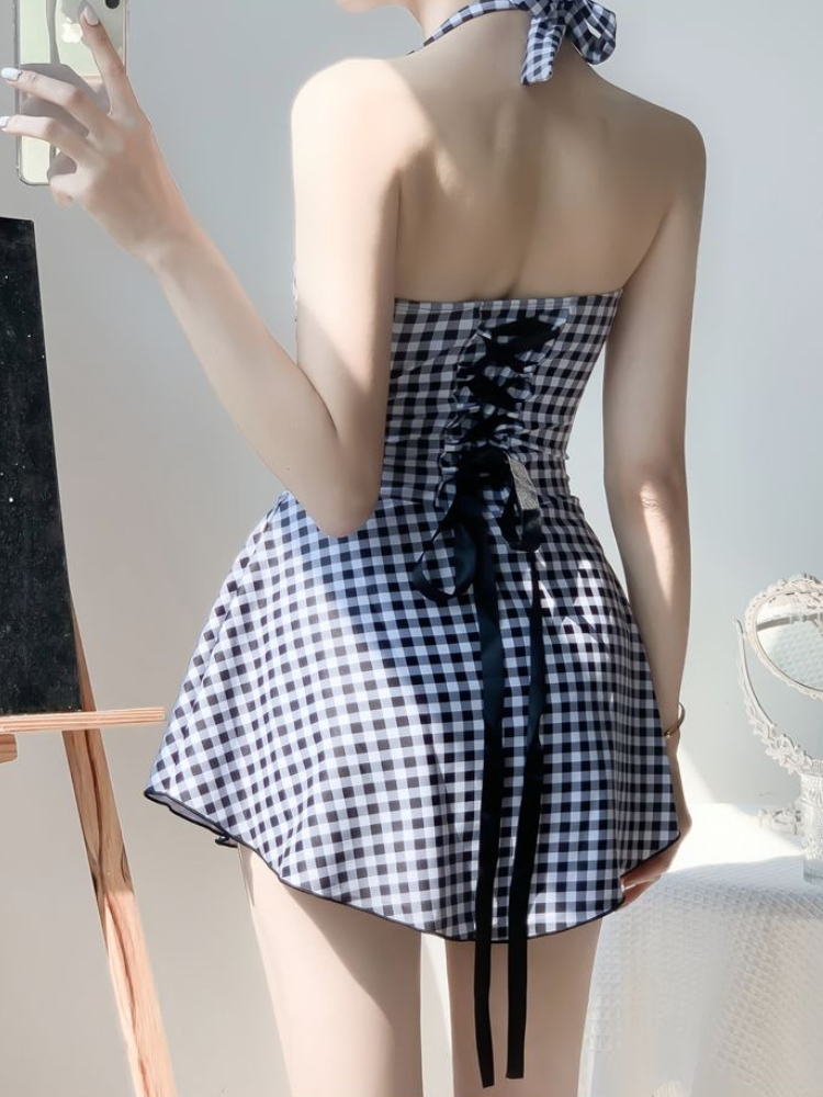 Новый женский слитный купальни – обзор и цена Skirts