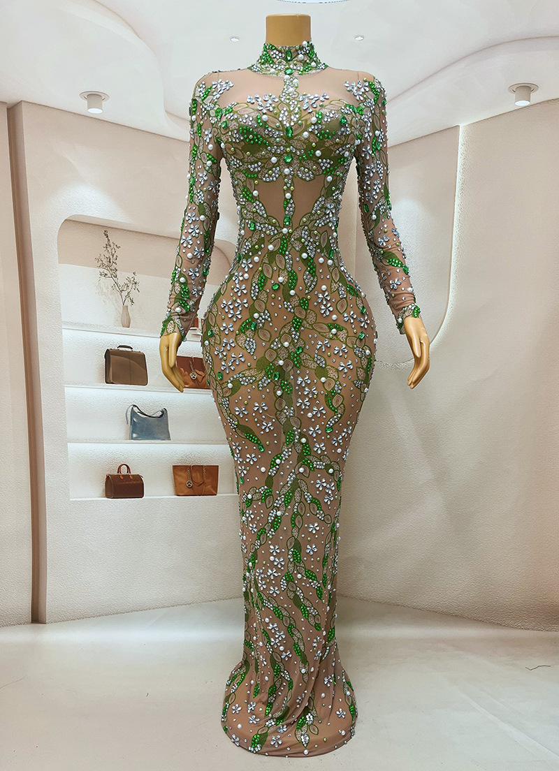 Потрясающее Вечернее платье, д – обзор и цена Sparkly Rhinestone Club Party Dress