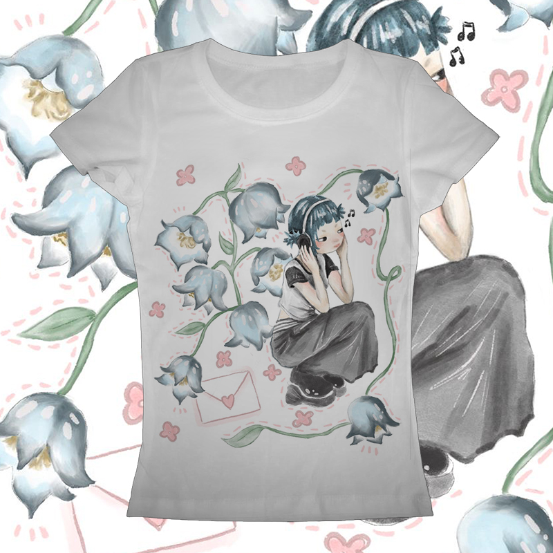 Y2K корейская популярная одежд – обзор и цена Y2K Graphic Baby Tee Crop