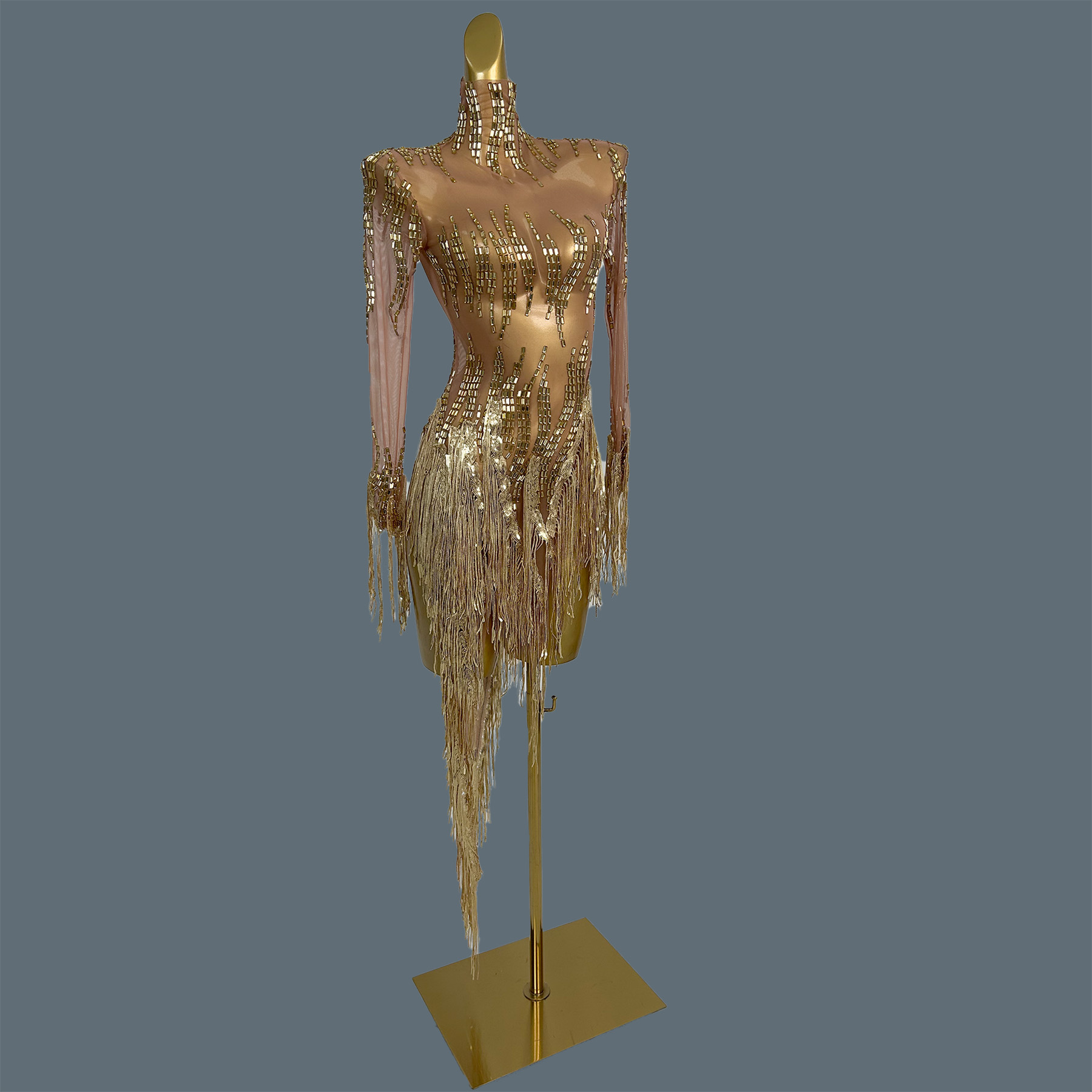 Вечернее шоу на сцене, блестящ – обзор и цена Sparkly Rhinestone Club Party Dress