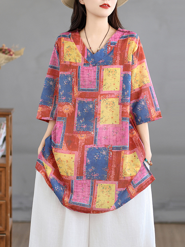 Повседневное льняное платье-ру – обзор и цена Casual Loose Linen Shirt Dress