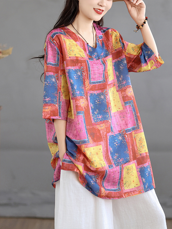 Повседневное льняное платье-ру – обзор и цена Casual Loose Linen Shirt Dress