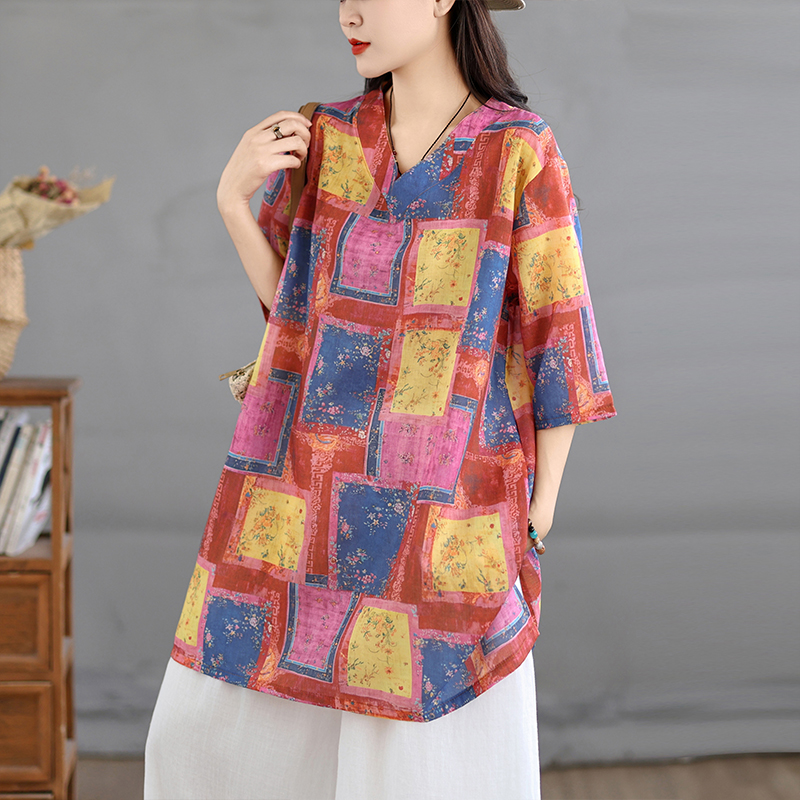 Повседневное хлопково-льняное  – обзор и цена Casual Loose Linen Shirt Dress