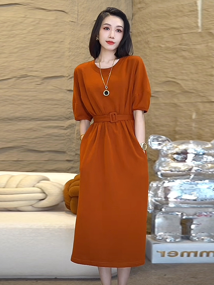 Женское летнее повседневное дл – обзор и цена Korean Style A Line Shirt Dress