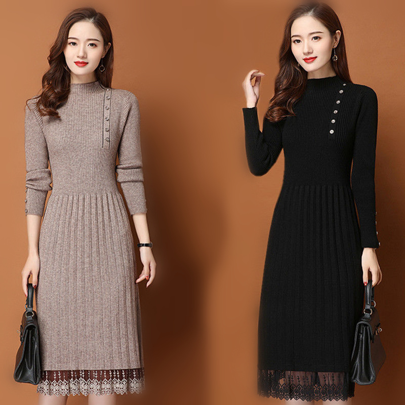 Платье женское трикотажное, с  – обзор и цена Bodycon Long Sleeve Ribbed Dress