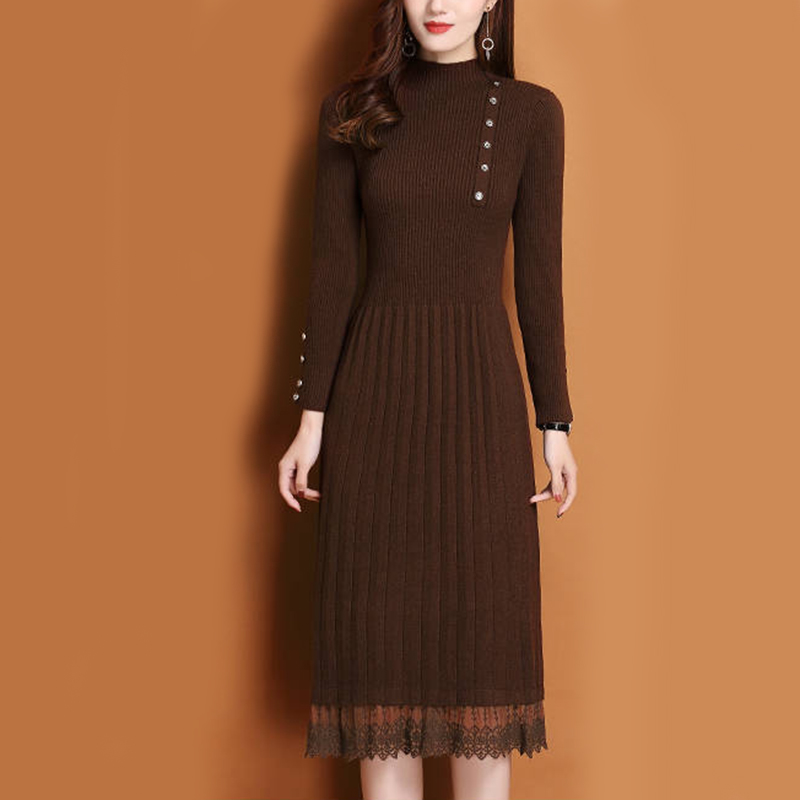 Платье женское трикотажное, с  – обзор и цена Bodycon Long Sleeve Ribbed Dress