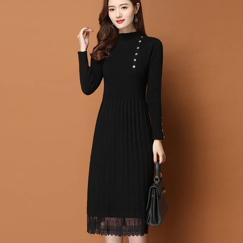 Платье женское трикотажное, с  – обзор и цена Bodycon Long Sleeve Ribbed Dress
