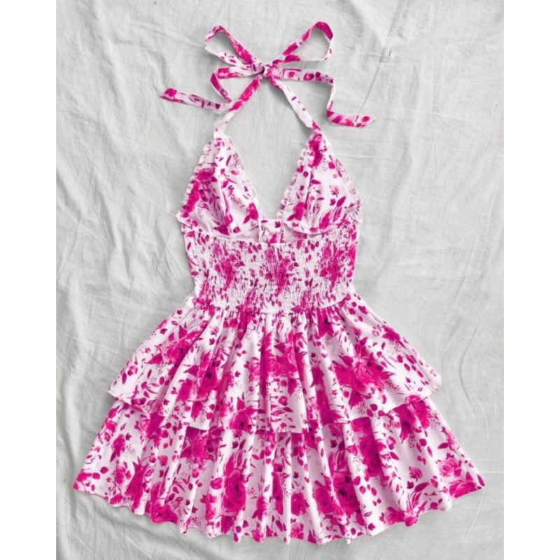 Женское короткое платье в ретр – обзор и цена French Vintage Floral Midi Dress