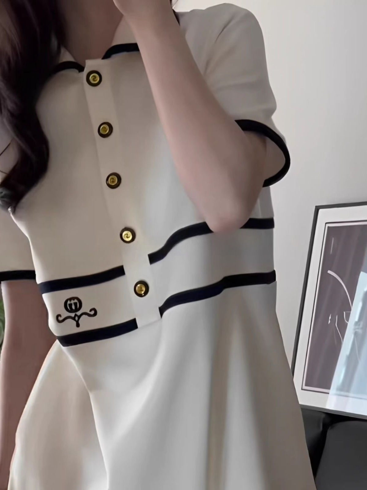 Платье-рубашка больших размеро – обзор и цена Korean Style A Line Shirt Dress