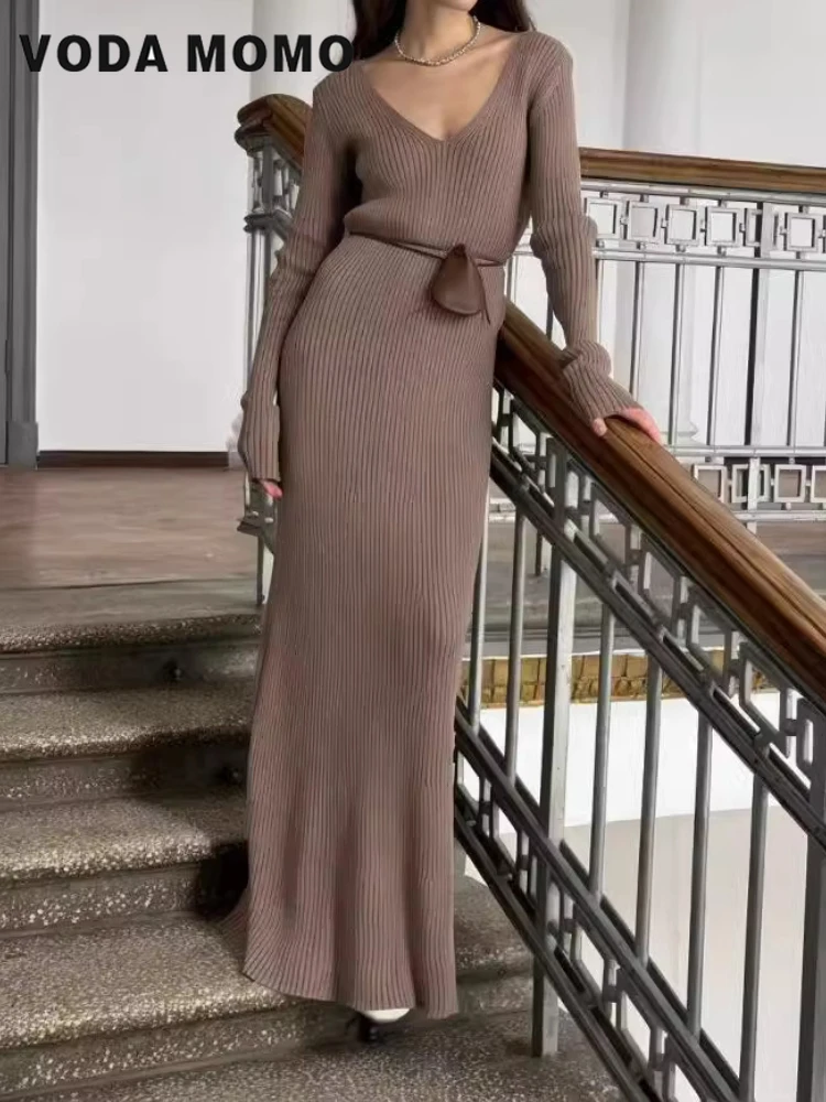 Универсальные облегающие плать – обзор и цена Bodycon Long Sleeve Ribbed Dress
