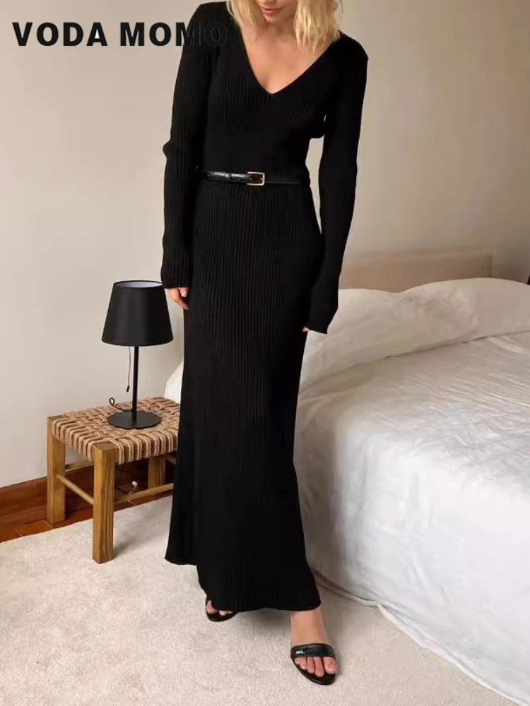 Универсальные облегающие плать – обзор и цена Bodycon Long Sleeve Ribbed Dress