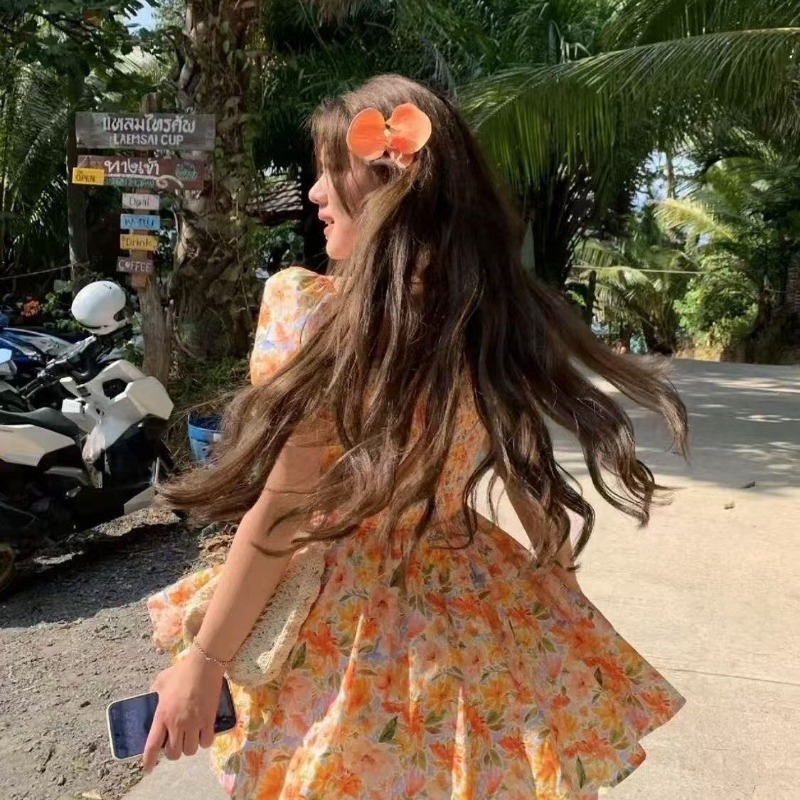 Хит продаж: Новое летнее мини- – обзор и цена Off Shoulder Puff Sleeve Sundress